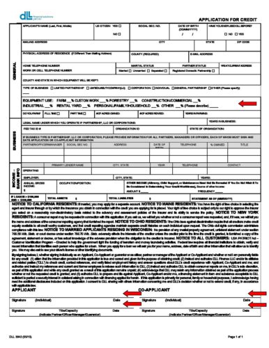Application Credit